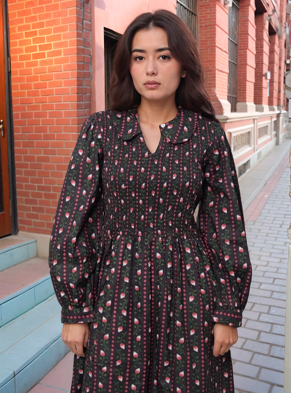 Black Stripe Dress